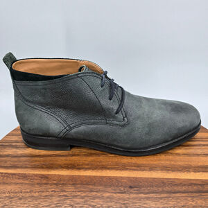 Cole Haan Chukka Boots Men's 11 M Gray Leather Ogden Stitch Casual Ankle Shoes